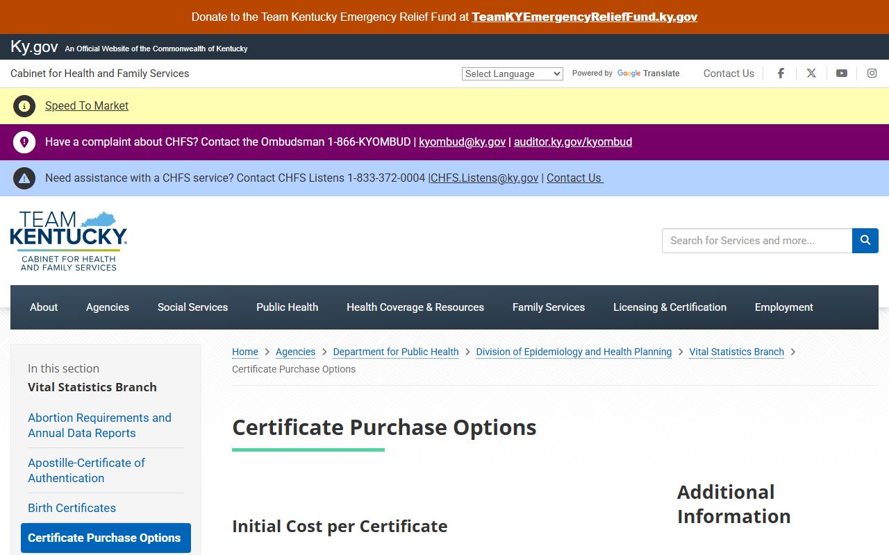 Clinton County divorce records Kentucky vital record purchase instructions